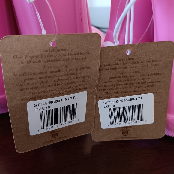 BEARPAW Chelsea Kids Rainboots Hot Pink Various Sizes NWT - Picture 9 of 9